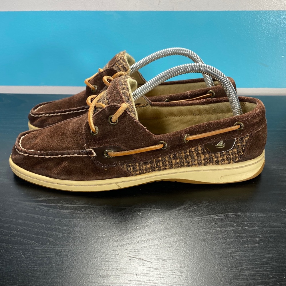 Sperry top sider soft suede shoes - Picture 3 of 8